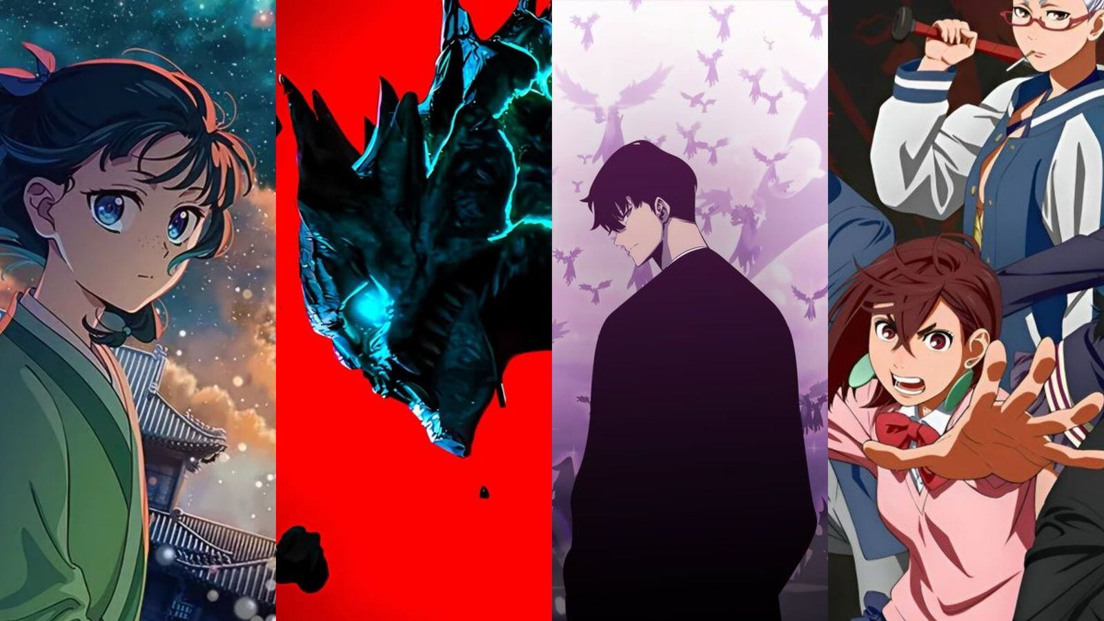 Seis titanes del anime compiten por el trono en 2025.