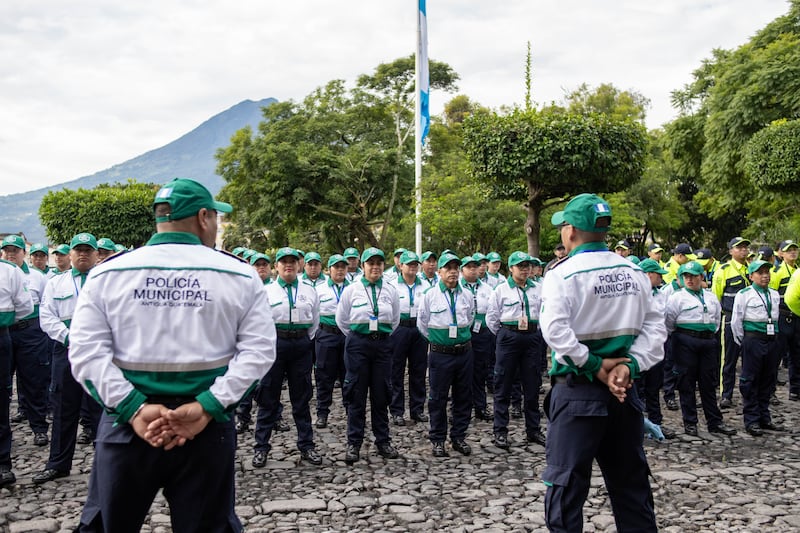 Décima y Onceava promoción de agentes de la Policía Municipal
(PM) y de la Policía Municipal de Tránsito (PMT). Foto: Cortesía