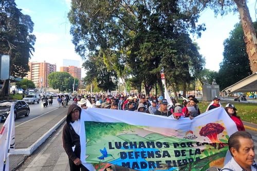 Movilización Codeca: así se desarrollan las caravanas en varios puntos de la ciudad