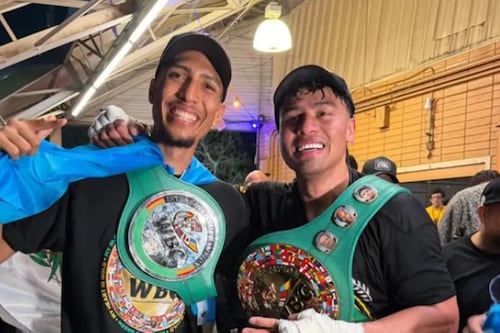 Congreso y Ejecutivo honrarán a los campeones mundiales de boxeo Lester Martínez y Joshua Antón