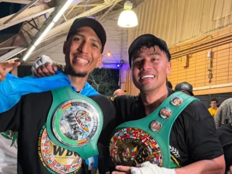 Congreso y Ejecutivo honrarán a los campeones mundiales de boxeo Lester Martínez y Joshua Antón