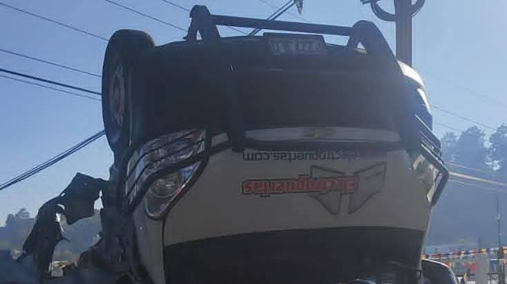 Accidente de tránsito. Foto: RRSS