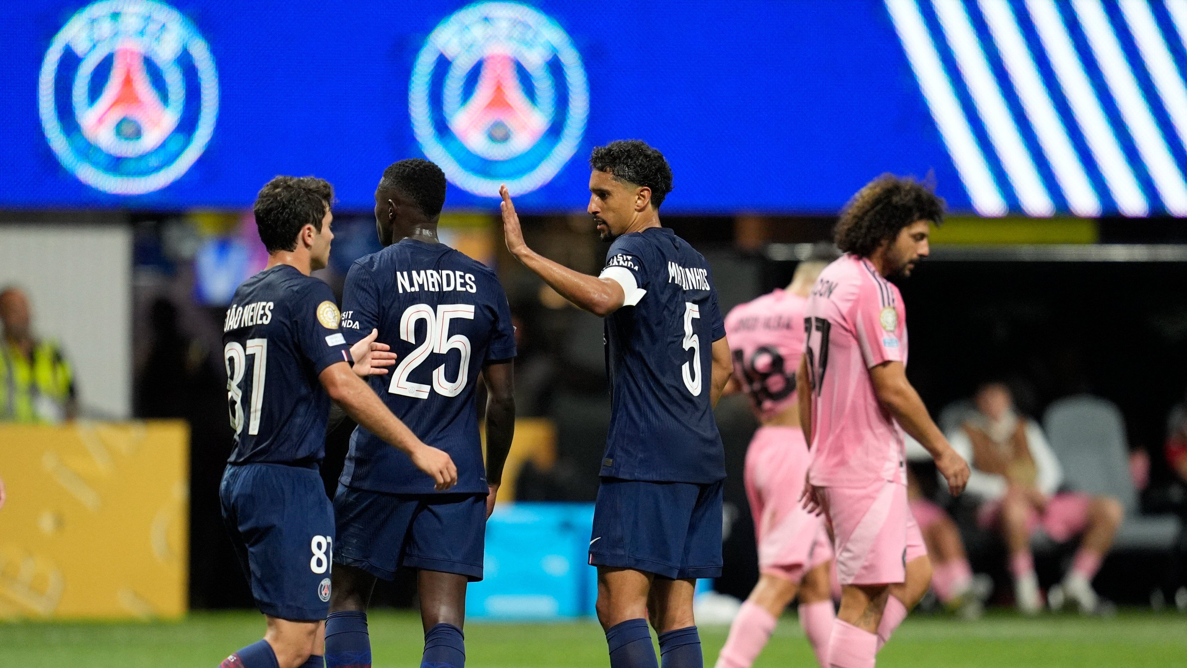 El equipo parisino goleó 4-0 al inter en el Mercedes-Benz Stadium. (Foto: Redes sociales)