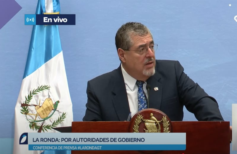 Presidente Bernardo Arévalo.