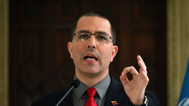 Arreaza: Venezuela quiere diálogo con EE. UU. y no guerra