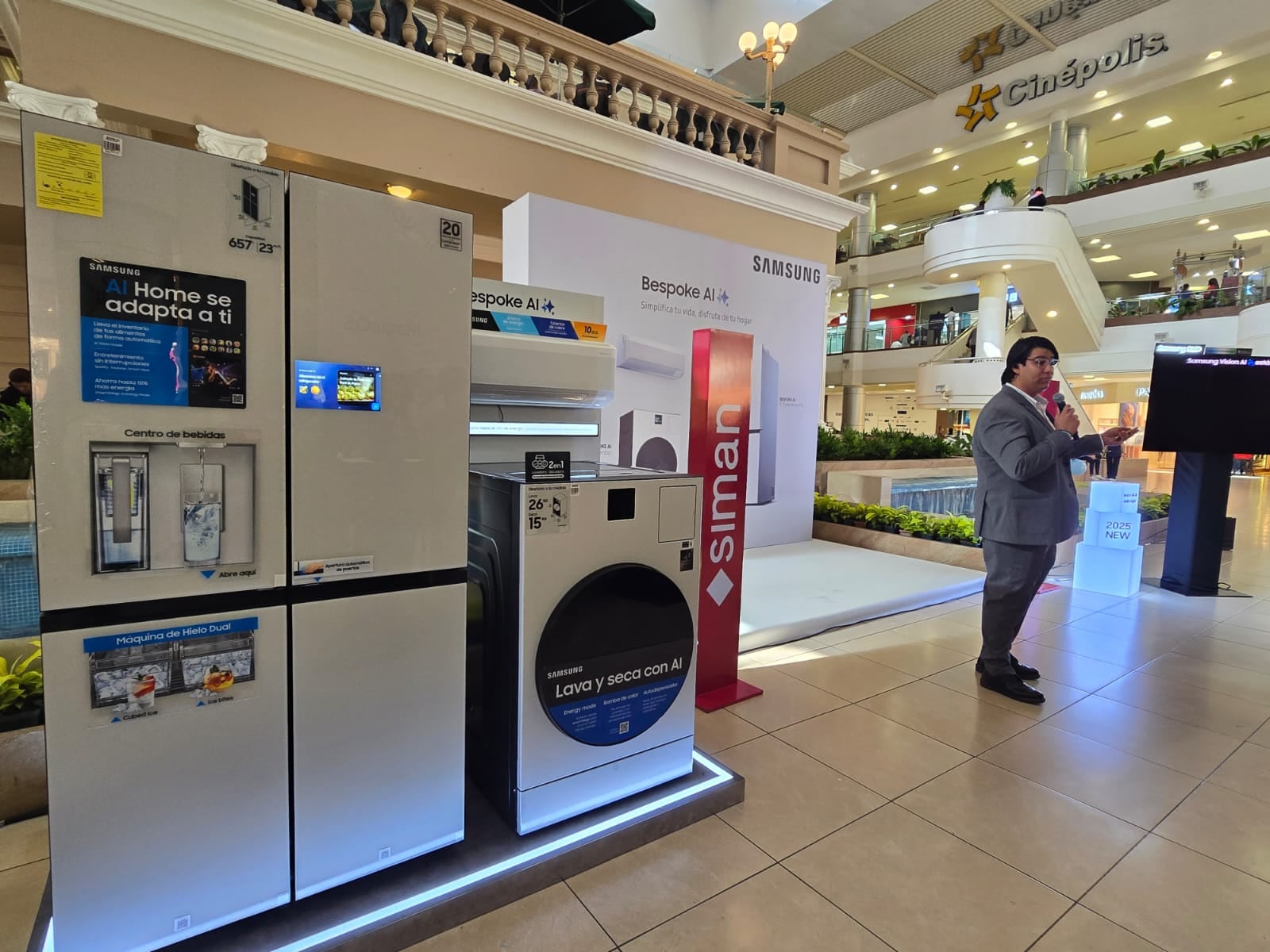 Almacenes Siman junto a Samsung lo hace realidad en El Salvador con su nueva línea de Bespoke AI Home.