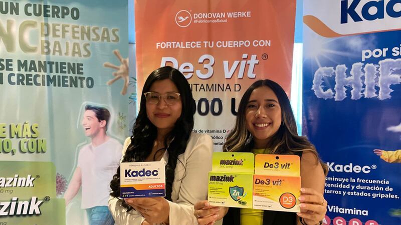 Vitaminas y minerales, los nuevos productos de Donovan Werke