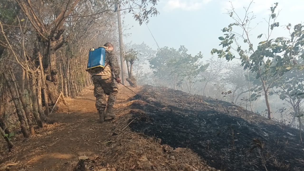 Se reportan 38 incendios forestales el Sábado de Gloria 2024 en Guatemala