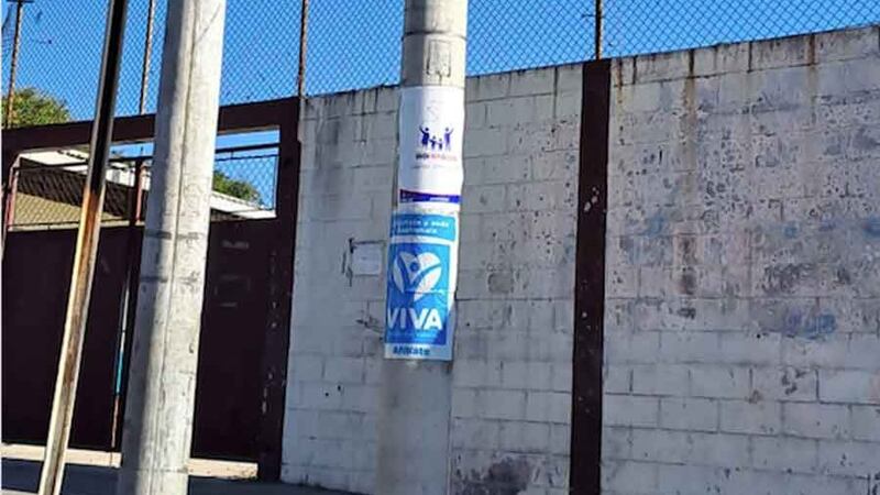 Multan a partido Unión Republicana y a VIVA por propaganda en postes