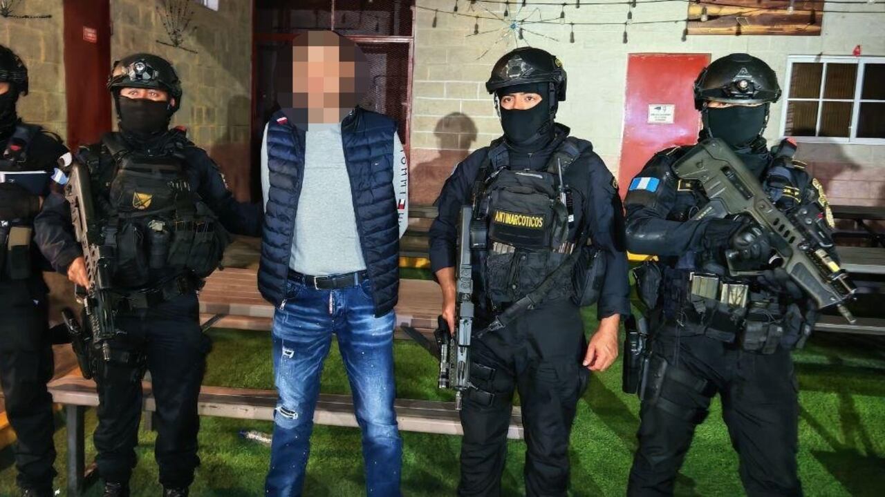 La captura se realizó en el kilómetro 169.5, jurisdicción de Chiquimula. Foto: MP