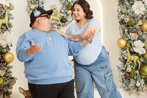 Maryori Flores y El Primazo revelan el sexo de su bebé en una emotiva Navidad