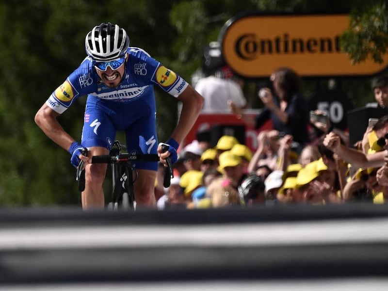 Julian Alaphilippe gana la tercera etapa del Tour de Francia