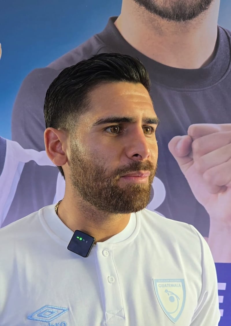 José Pinto el defensa de la Seleción de Guatemala. Foto: Stanley Herrarte
