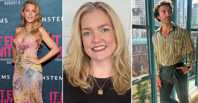 Blake Lively, Colleen Hoover y Justin Baldoni