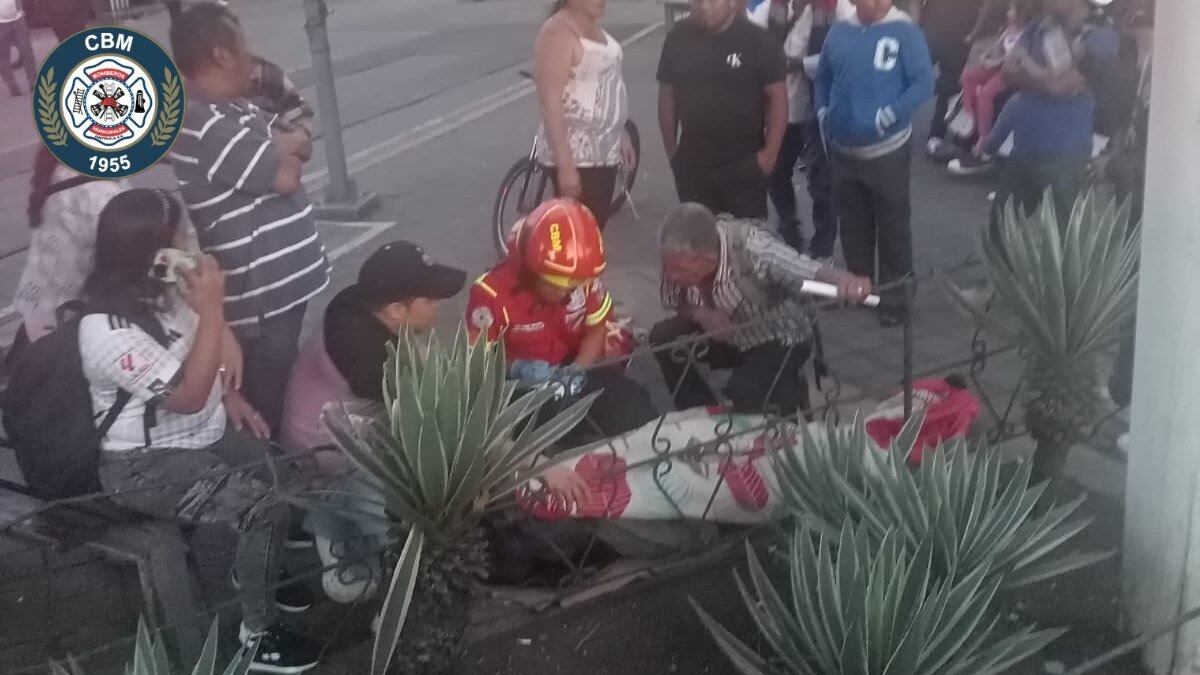 La persona era de unos 45 años aproximadamente de edad. Foto: CBM