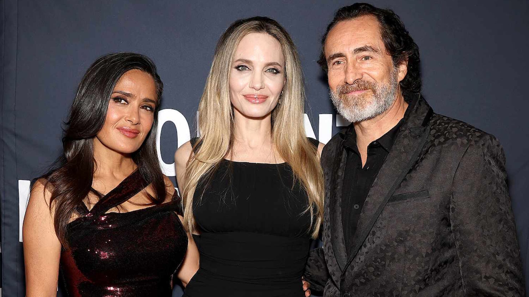 Salma Hayek, Angelina Jolie y Demián Bichir presentan ‘Sin sangre’