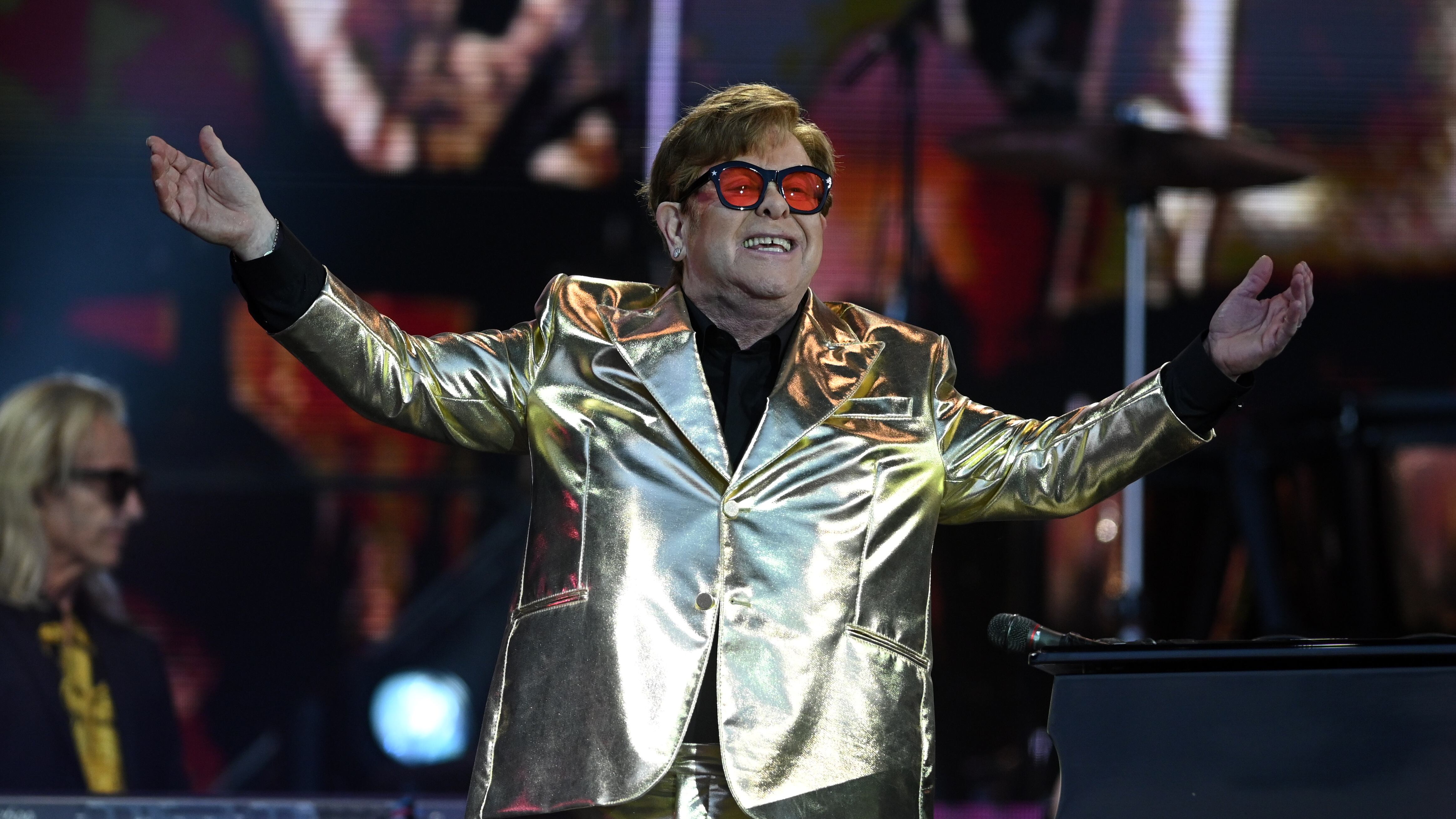 Elton John batió el récord de audiencia en el Glastonbury