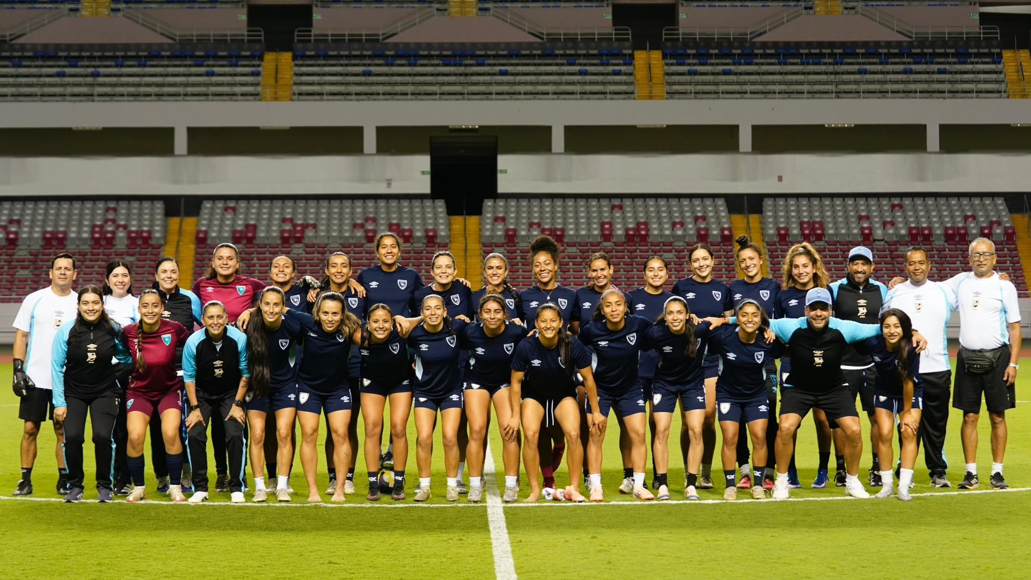 Selección Femenina de Guatemala. Foto: Fedefut