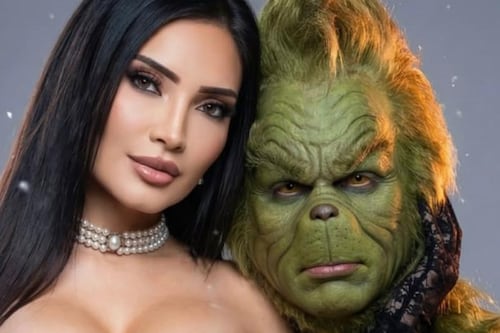 La foto navideña de Massiel Carrillo que se hace viral en redes