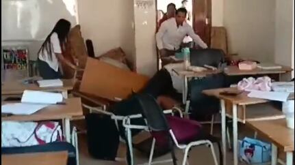 Ataque en un establecimiento educativo en Bolivia.
