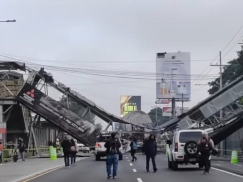 Anuncian cierres viales por colocación de pasarela en la Calzada Aguilar Batres