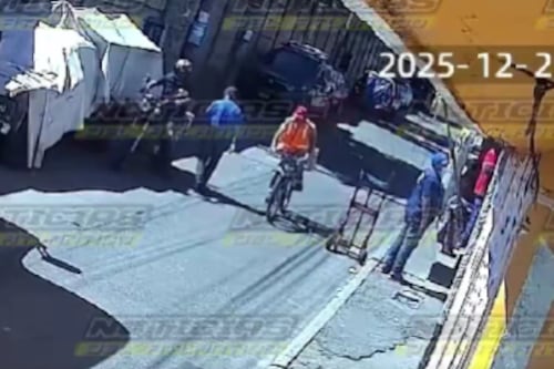 Cámaras de seguridad captan asalto a vendedor rutero en zona 7