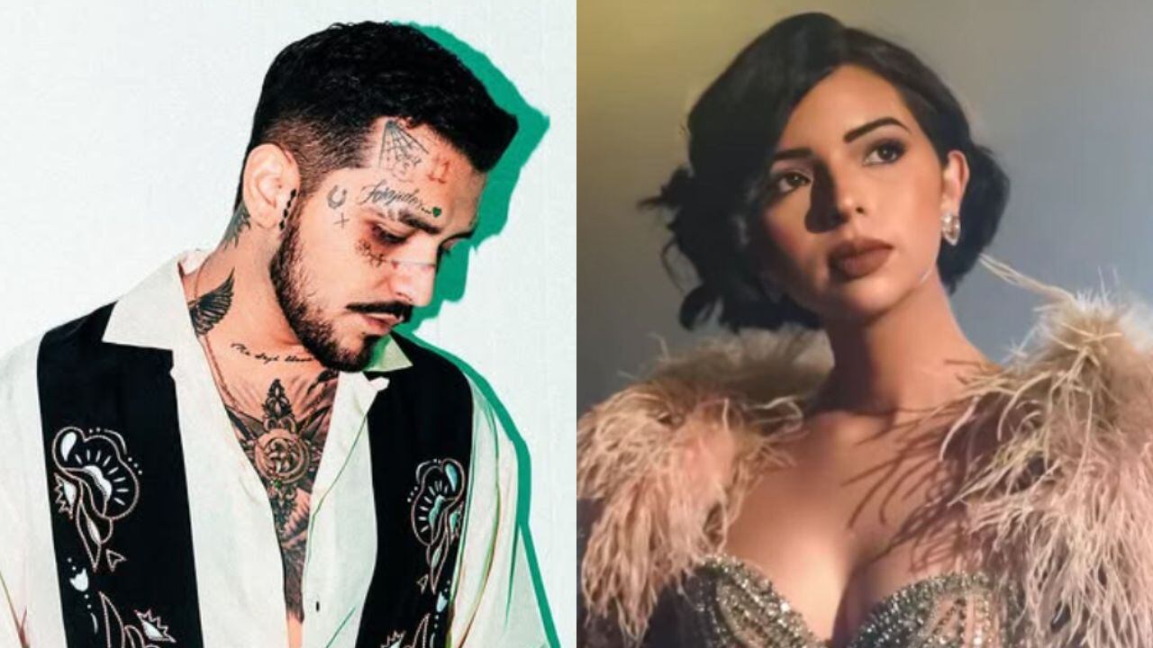 Christian Nodal y Ángela Aguilar