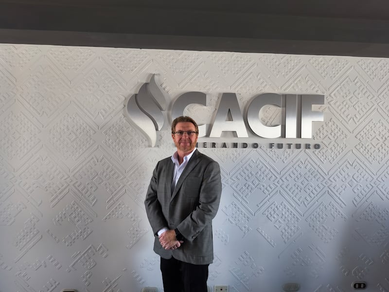 Charles Bland, presidente del Cacif. Foto: Wilson Cuyuch