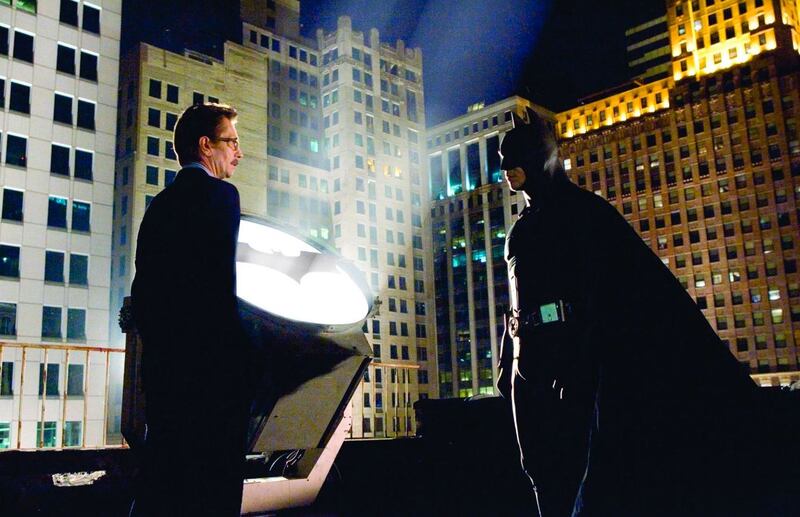 Nolan, Bale y LIam Nesson.
