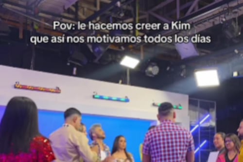 ¿Para romper el hielo? Así fue recibida Kim Valladares por sus compañeros, la nueva presentadora de Nuestro Mundo
