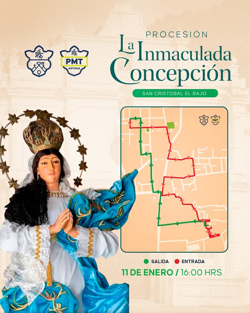 Recorrido procesional. Foto: RRSS