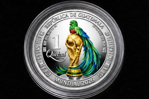 Sale a la venta moneda de Q1 conmemorativa del Mundial