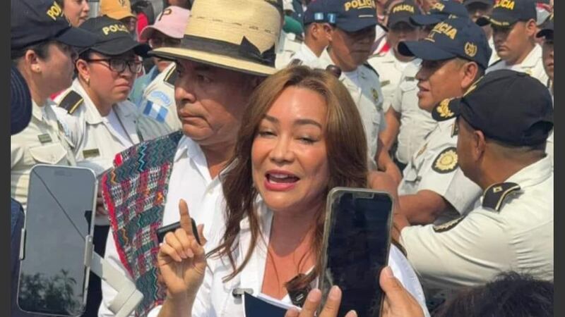 El Legislativo muestra su apoyo y lamenta los incidentes en contra de la diputada Evelyn Morataya