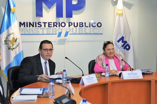Así fue la reunión entre Consuelo Porras y Gabriel Estuardo García Luna en el MP