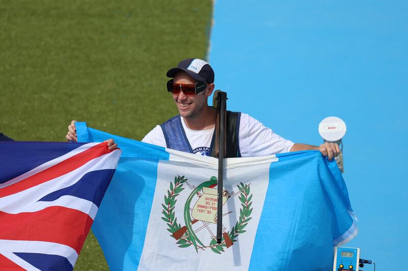 Jean Pierre Brol consiguió la segunda medalla en unas olimpiadas para Guatemala. Foto COG