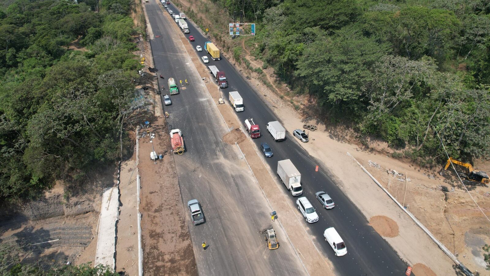 Autopista Palín-Escuintla. Foto: DCA