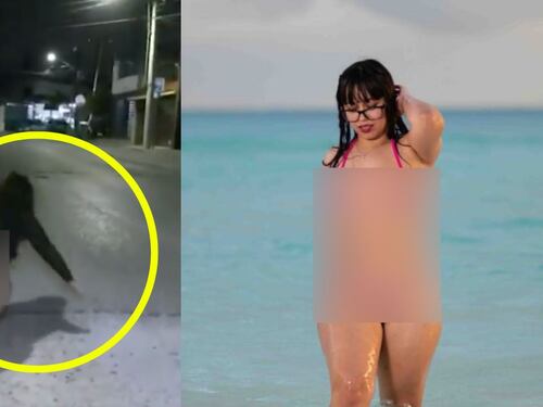 Filtran fotos y videos íntimos de Roberta Franco, la reportera que se cayó en un bache