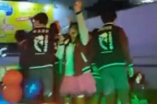 Reportan caravana de estudiantes en la calzada Roosevelt