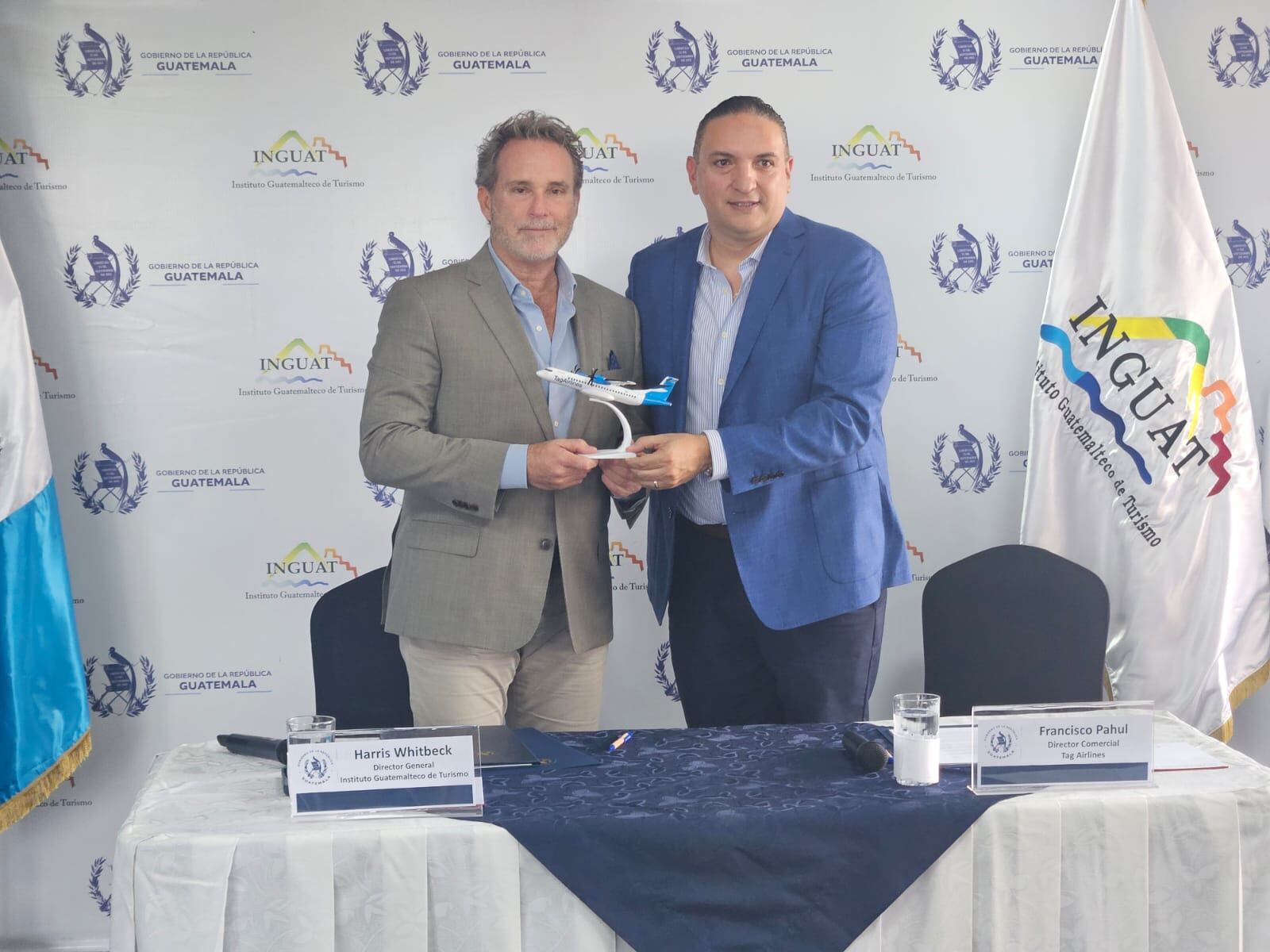 Inguat y Tag Airlines anuncian nueva conexión directa entre Guatemala y San Salvador