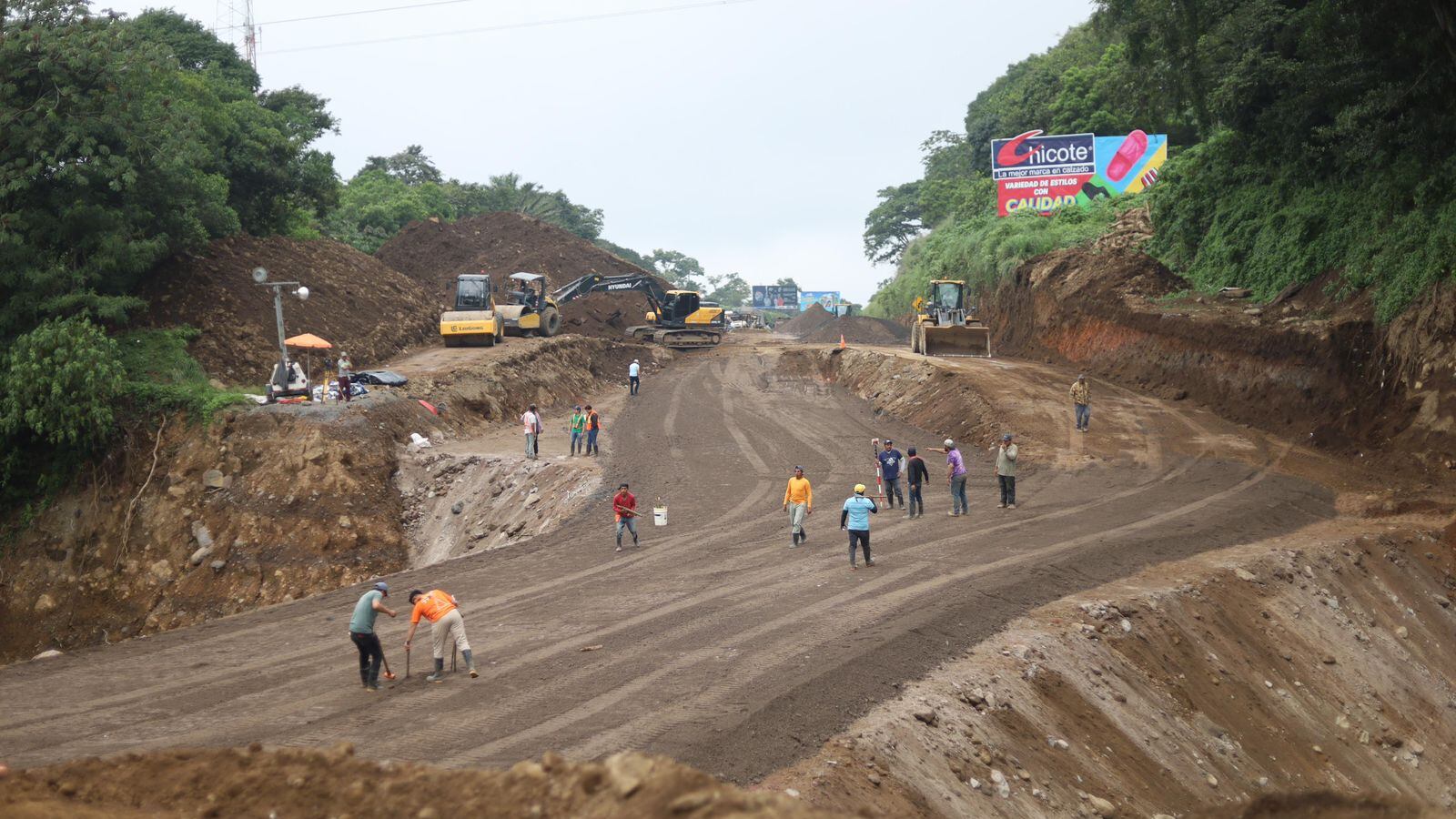 La autopista Palín-Escuintla cumplirá dos meses de reparaciones. Foto CIV