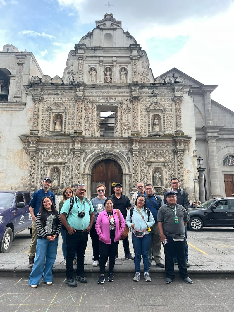 Periodistas y creadores de contenido de Chiquimula, Zacapa y Ciudad Capital que asistieron a la gira de Inguat. Foto: Cortesía