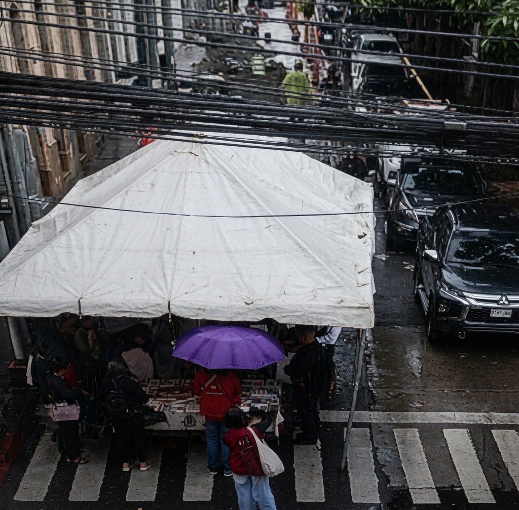 Tránsito lento en zona 1 por protesta detrás del Congreso