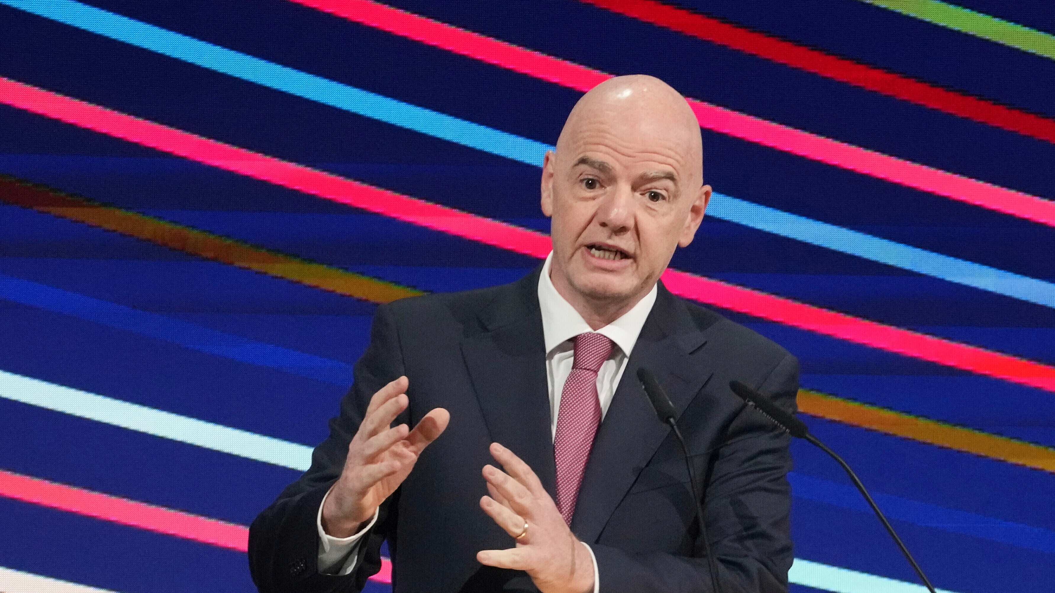 Gianni Infantino, presidente de la FIFA