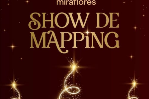 Miraflores se ilumina: llega el show de mapping navideño