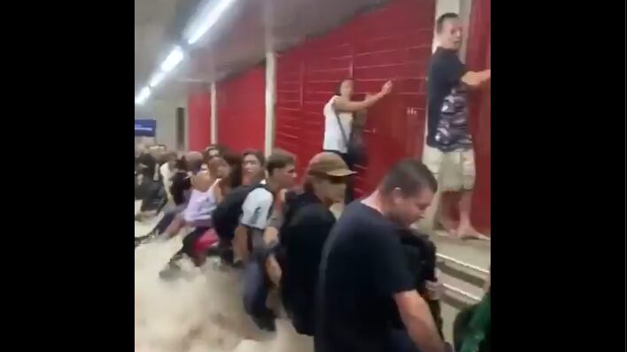 ¡Desastroso! Las caóticas imágenes tras fuerte tormenta en Brasil