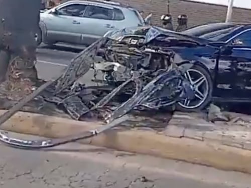 VIDEO. Motorista agrede a una conductora tras un accidente en la calzada San Juan