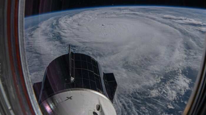 Astronauta grabó el paso del gigantesco huracán “Milton” desde el espacio