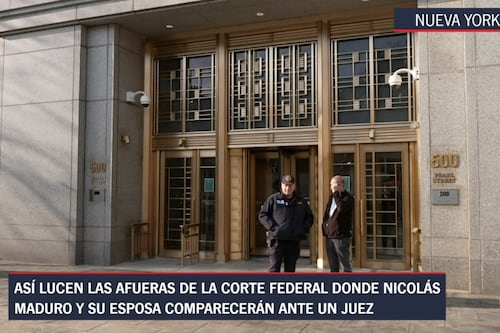 EN VIVO: Maduro enfrenta a la justicia de EE. UU. en Nueva York junto a su esposa