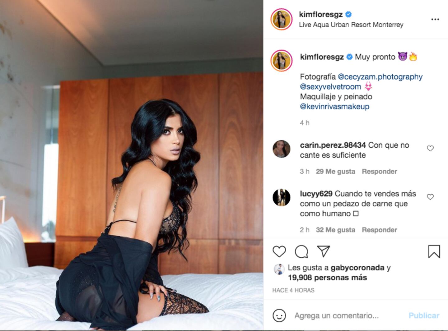 El candente video de Kim Flores para OnlyFans que encendió las redes – Publinews