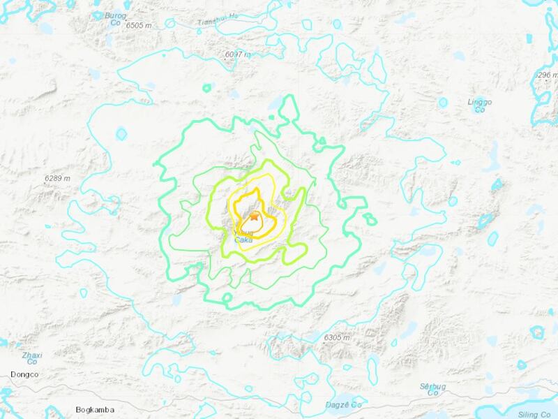 Temblor de magnitud 6.3 sacude la región autónoma del Tíbet